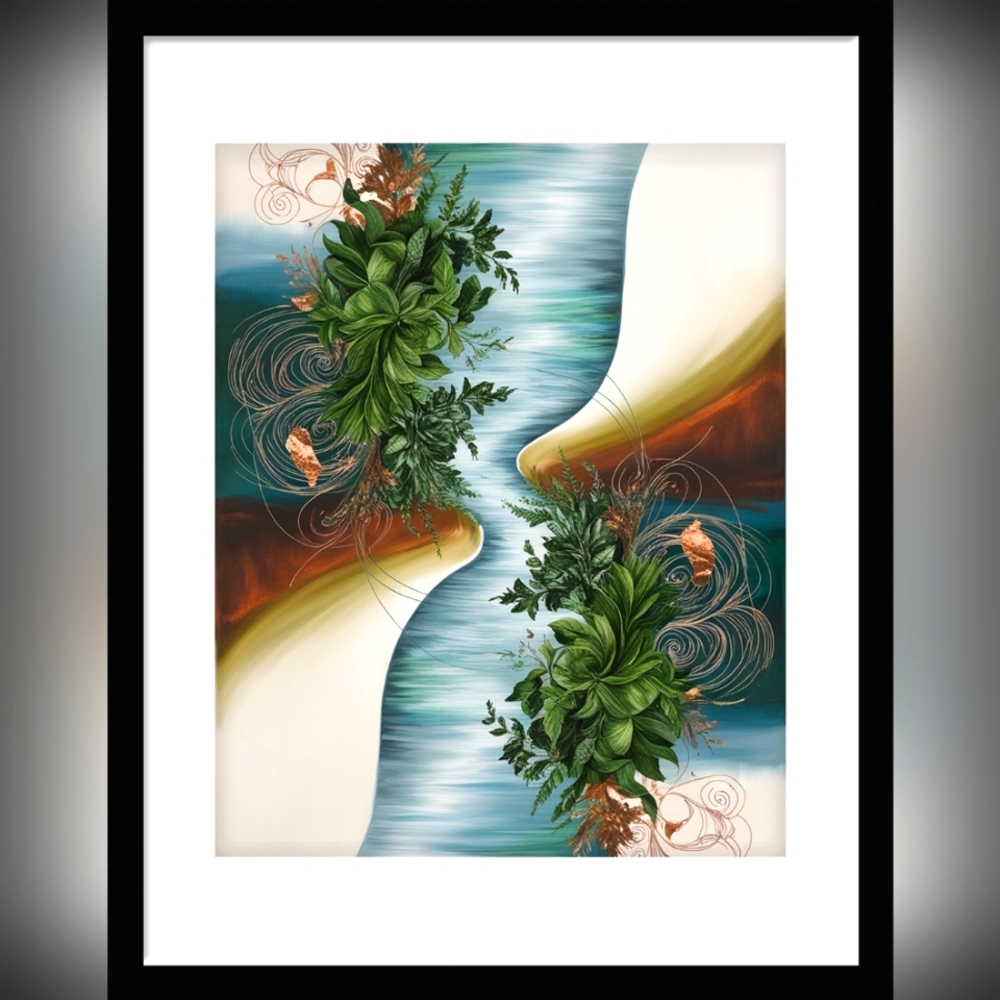 Framed Digital Artwork